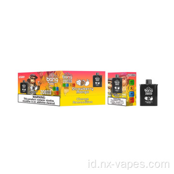 Bang 20k puff ganti kartrid cartridge sekali pakai grosir vape
